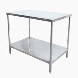 Work Table With Under Shelf