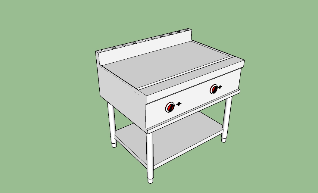 gas griddle top flat