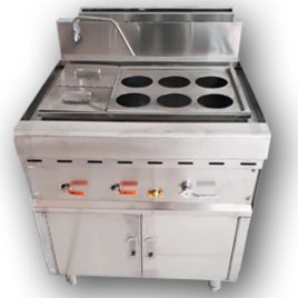 High Presure Nooddle Bolier 6 Hole w/ Soup Tank